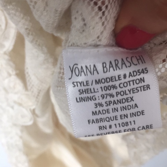 BHLDN yoana baraschi lace dress 0 - Picture 5 of 7